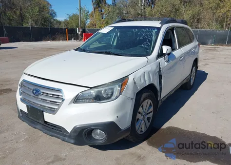 2016 Subaru Outback 2.5I Premium z USA, uszkodzony, nr VIN 4S4BSBFC8G3346236
